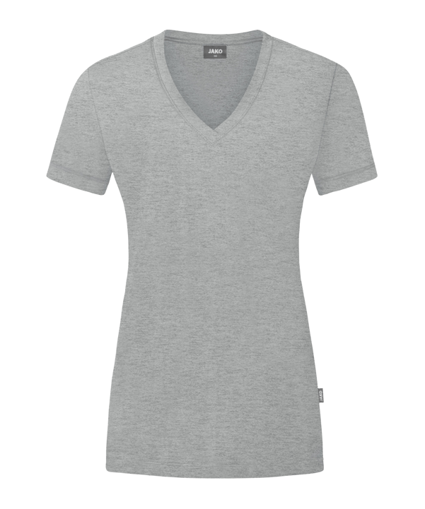 JAKO Organic T-Shirt Damen Grau F520 - grau