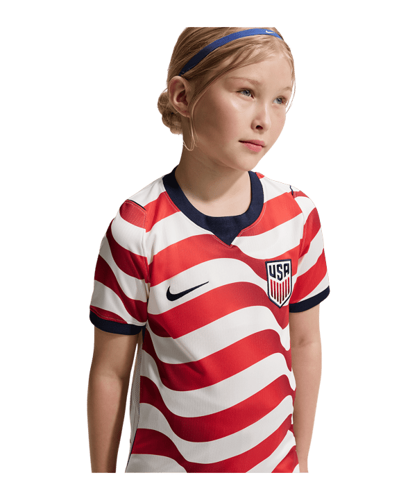 Nike USSF USA Trikot Home WM 2026 Kids Weiß F133 - weiss