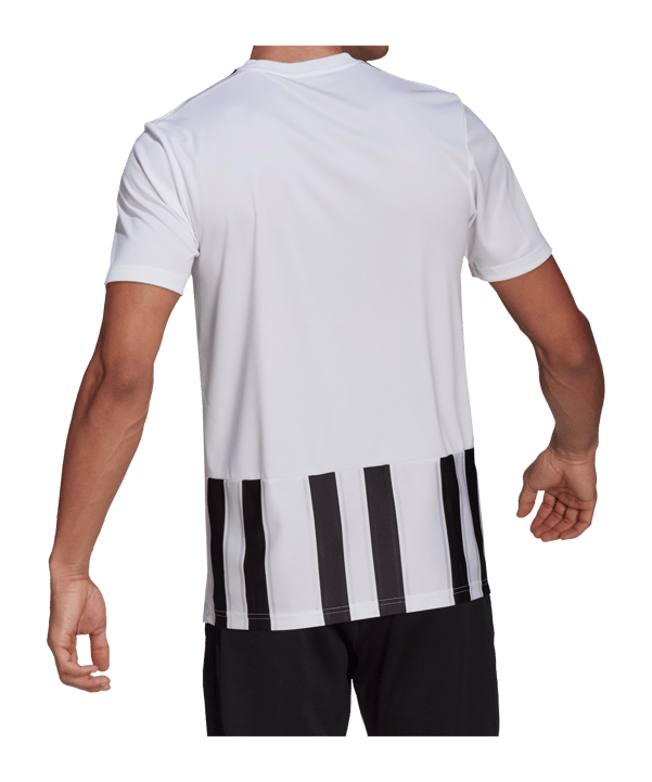 adidas Striped 21 Trikot kurzarm Weiss Schwarz - weiss