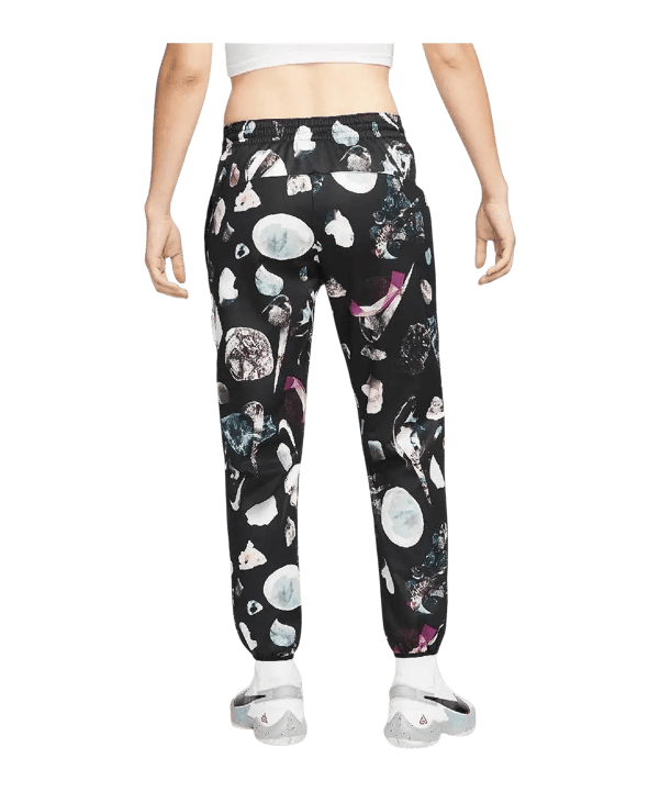 Nike Dri-Fit Standard Aop Jogginghose Damen Schwarz F010 - schwarz