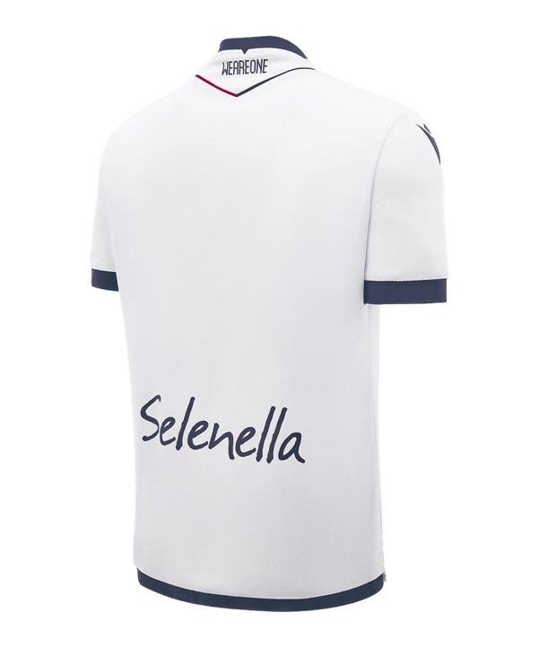Macron FC Bologna Trikot Away 2024/2025 Weiss - weiss