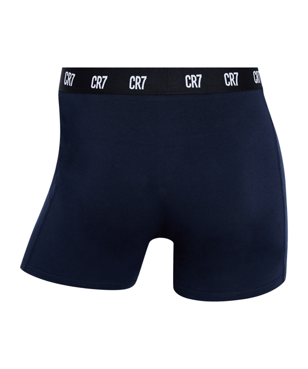 CR7 Boxer Brief Longleg 3er Pack Boxershort Schwarz - schwarz