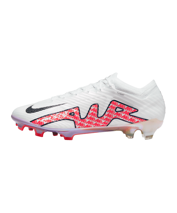 Nike Air Zoom Mercurial Vapor XV Elite FG Weiss Rot F101 - weiss