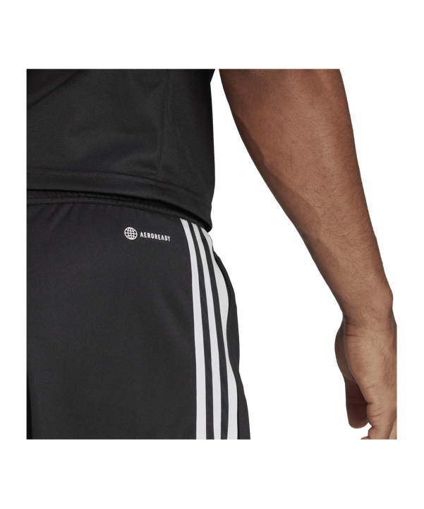 adidas Tiro 23 Short Schwarz - schwarz