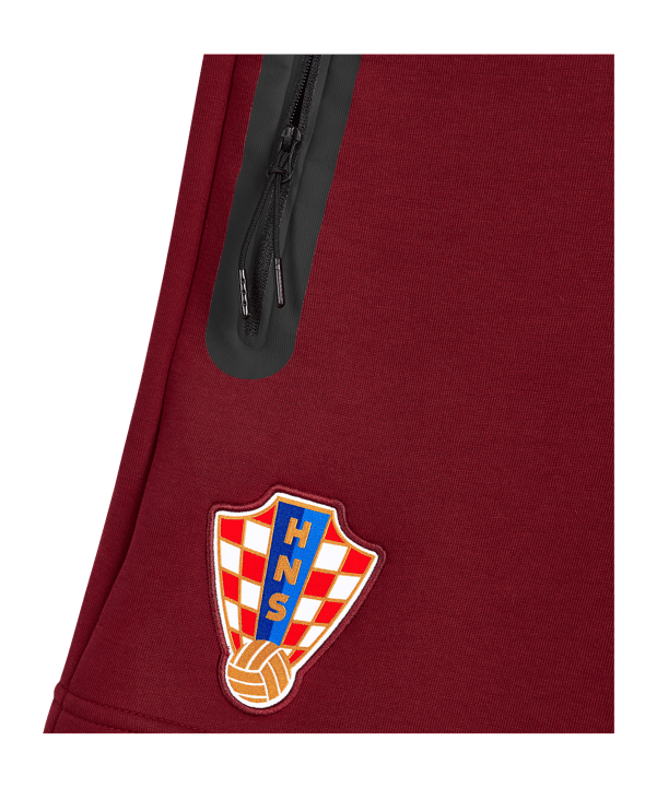 Nike HNS Kroatien Fleece Short Rot F677 - rot
