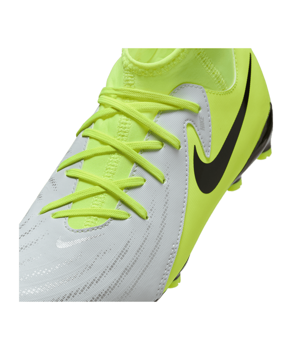 Nike Jr Phantom Luna II Academy FG/MG Mad Voltage Silber Schwarz F003 - silber