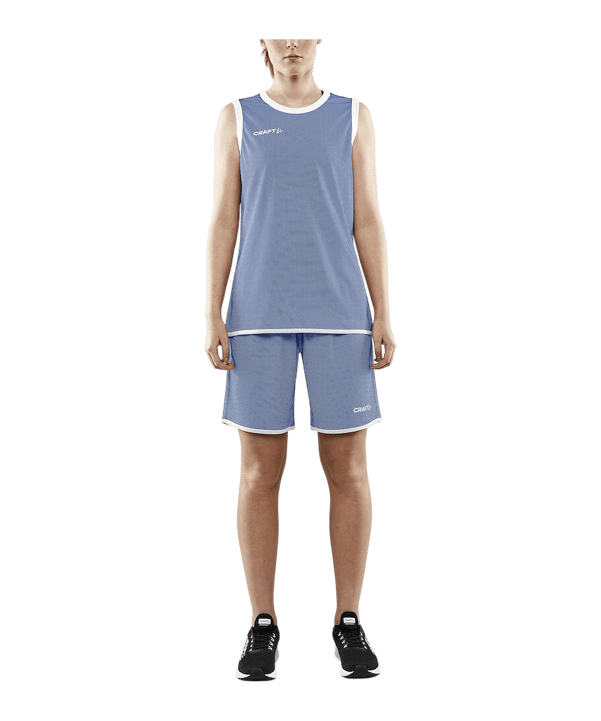 Craft Progress Reversible Basket Short Damen Blau F346900 - blau