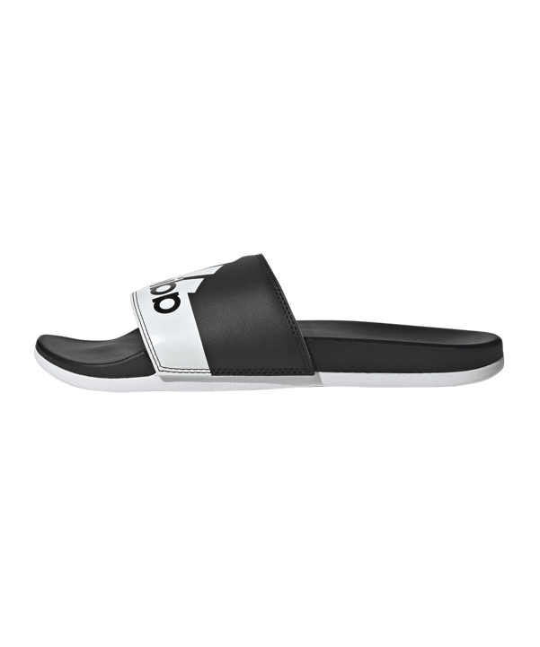 adidas Adilette Comfort Schwarz Weiss - schwarz