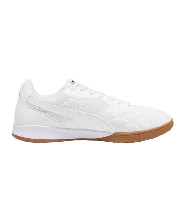 PUMA KING Top IT Halle Weiss Gold F02 - weiss