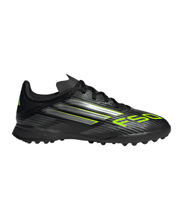 adidas F50 League TF Electric Stealth Kids Schwarz - schwarz