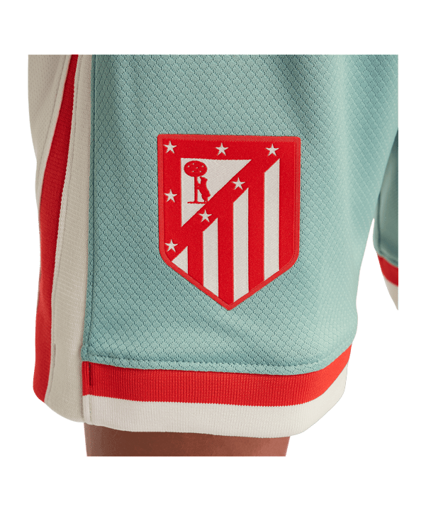 Nike Atletico Madrid Short Away 2024/2025 Kids Türkis F017 - tuerkis