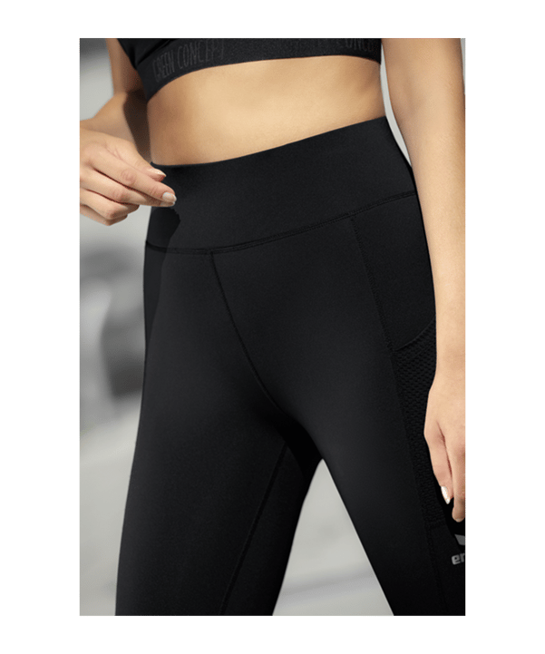 Erima Leggings Training Damen Schwarz - schwarz