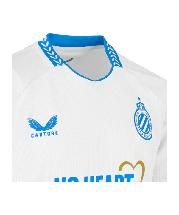 Castore FC Brügge Trikot Auswärts 2025/2026 Weiß F123 - weiss