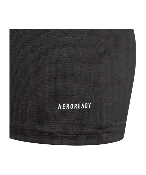adidas Team Base Top langarm Kids Schwarz - schwarz