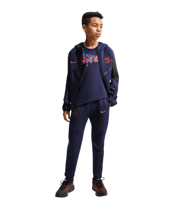 Nike FC Barcelona Trainingshose Kids Blau F498