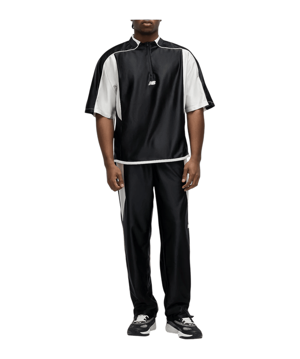 New Balance Warmup Shooting Zip Top Nero - nero