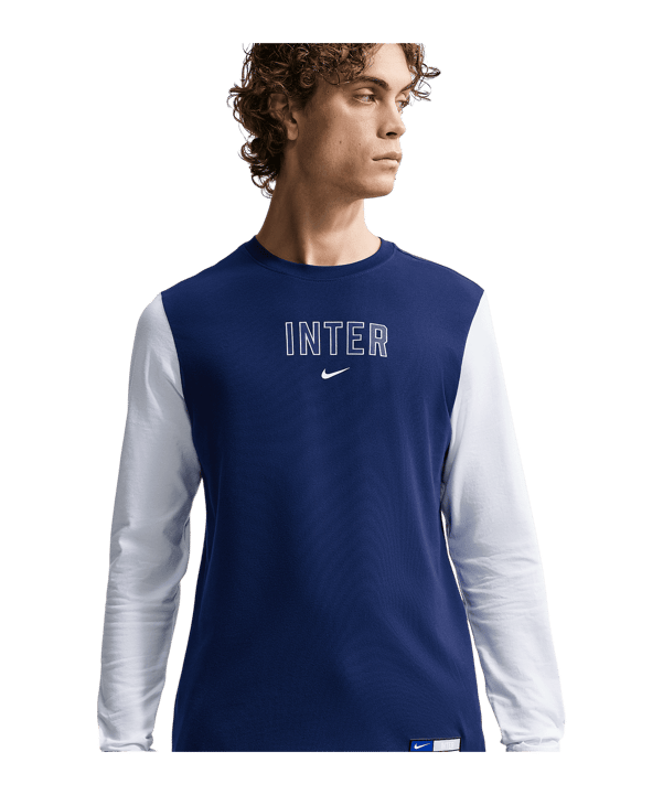 Nike Inter Mailand Americana Longsleeve Blau F492