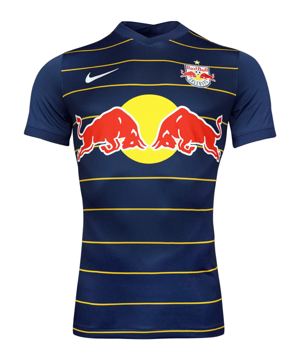 Nike RB Salzburg Trikot Away 2021/2022 Kids Blau Gelb F410 - blau