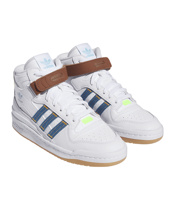 adidas Originals X Ksenia Schnaider Forum Mid Sneaker Damen Weiß - weiss