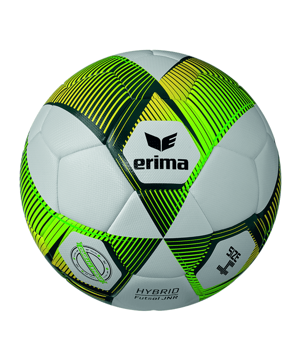 Erima Hybrid Futsal Trainingsball Grün Gelb - gruen