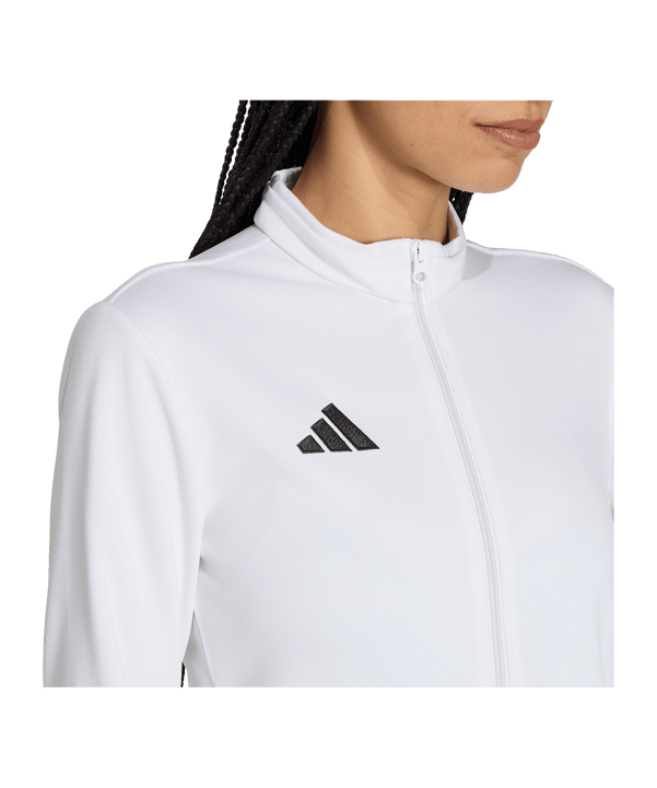 adidas Entrada 26 Trainingsjacke Damen Weiß - weiss