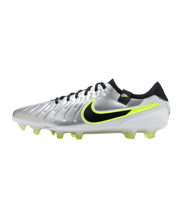Nike Tiempo Legend X Elite FG Mad Voltage Silber Schwarz F001 - silber