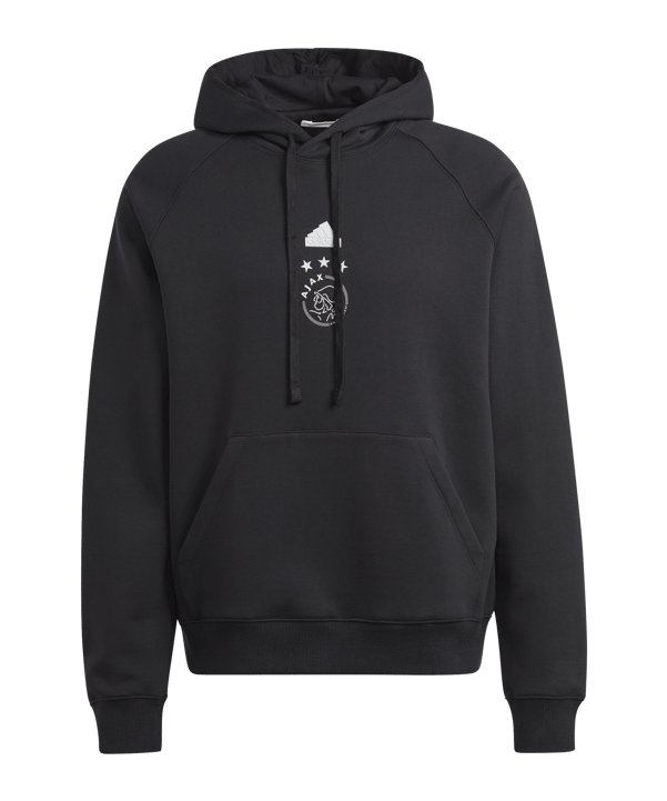 adidas Ajax Amsterdam Hoody Schwarz - schwarz