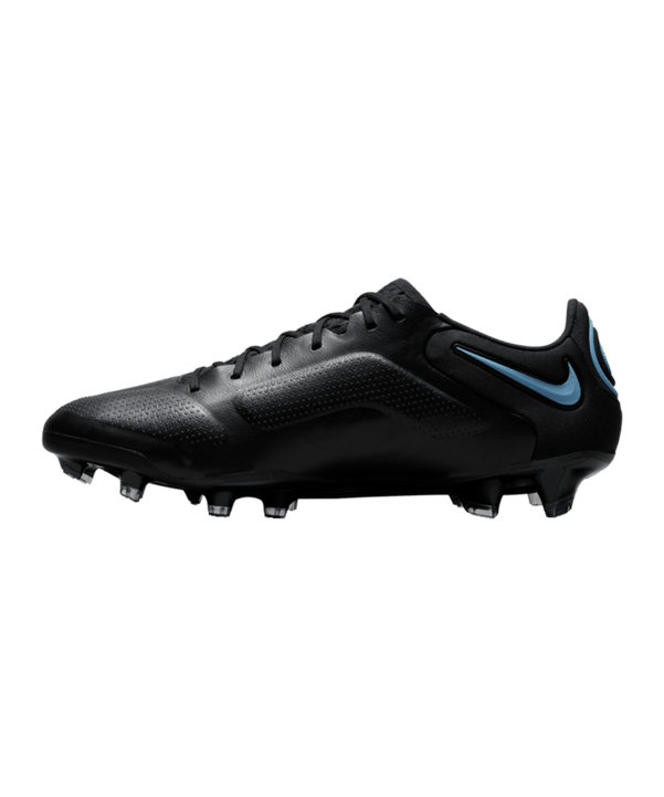 Nike Tiempo Legend IX Renew Elite FG Schwarz Blau F004 - schwarz