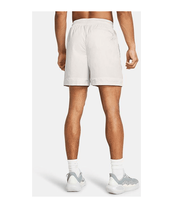 Under Armour  Curry Woven Short Schwarz F001 - weiss