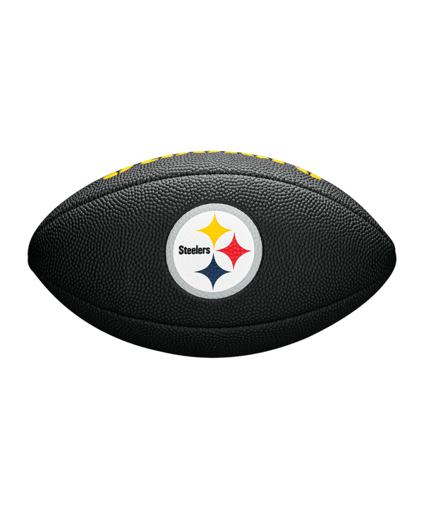 Wilson NFL Pittsburgh Steelers Football Ball Schwarz - schwarz