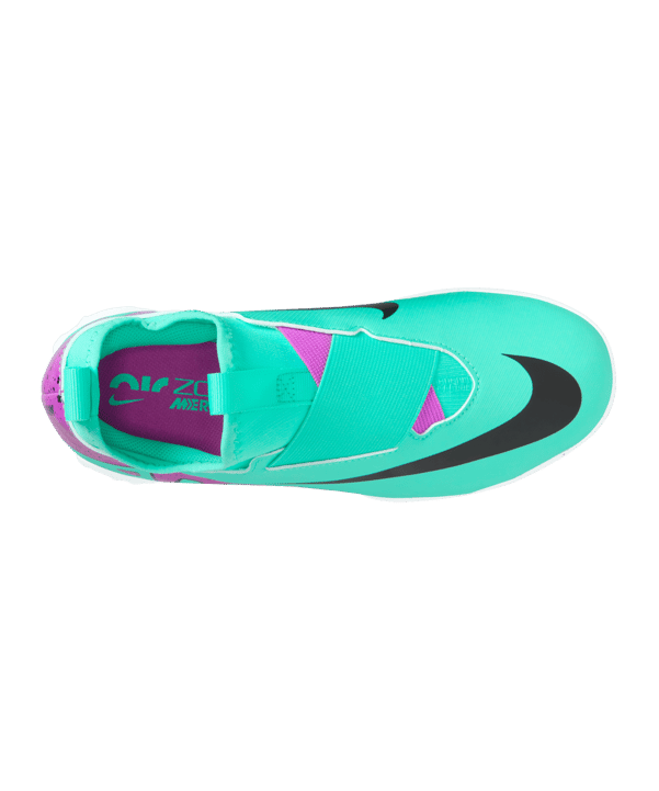 Nike Jr Air Zoom Mercurial Vapor XV Academy TF Peak Ready Kids Grün Pink Schwarz F300 - gruen