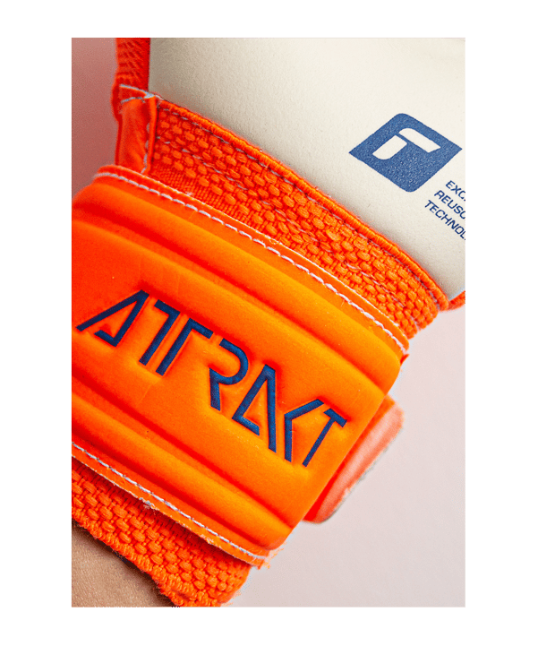 Reusch Attrakt Freegel Silver TW-Handschuhe Kids Orange Blau F2290 - orange