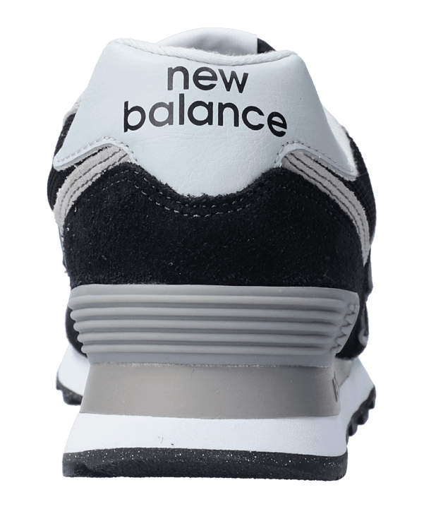 New Balance 574 Damen Schwarz Weiss FEVB - schwarz