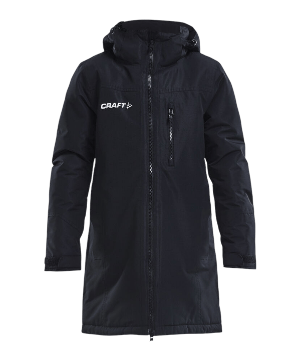 Craft Parka Jacke Kids Schwarz F9999 - schwarz