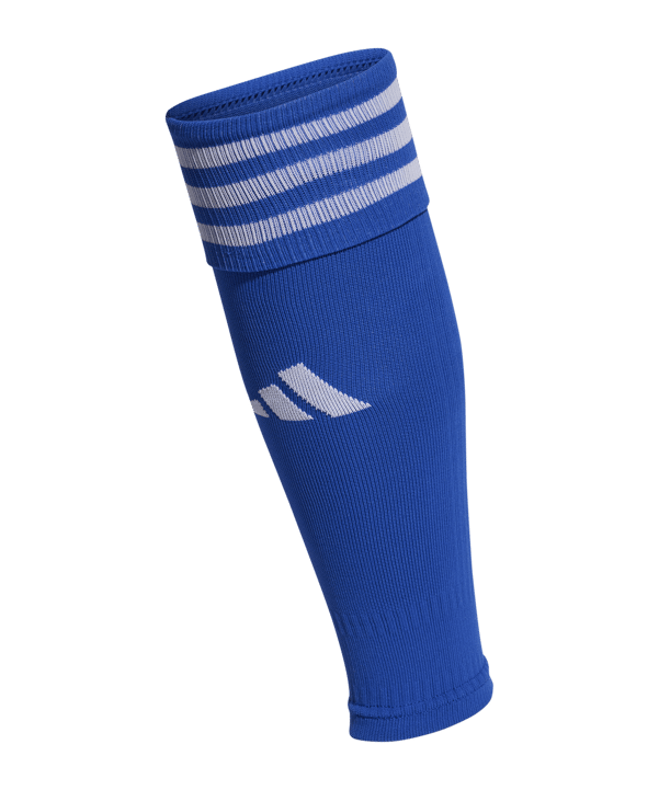 adidas Team Sleeves 23 Stutzen Blau Weiss - blau