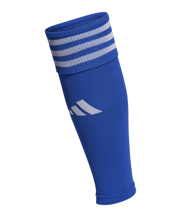 adidas Team Sleeves 23 Stutzen Blau Weiss