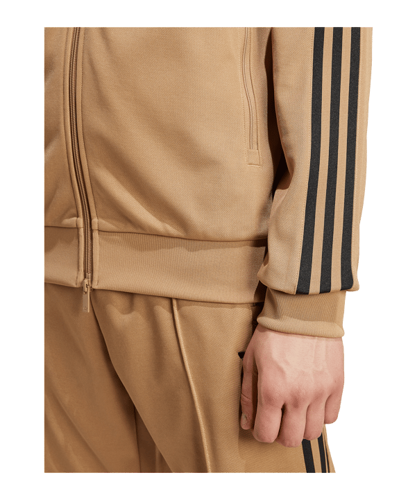 adidas Originals Classic Track Top Jacke Braun - braun