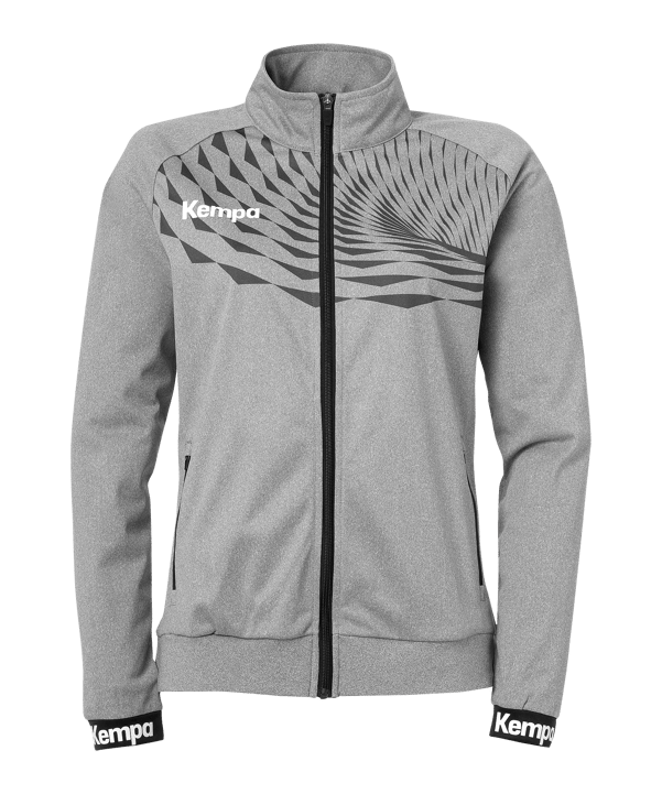 Kempa Wave 26 Poly Giacca da allenamento  donna grigio F05 - grigio