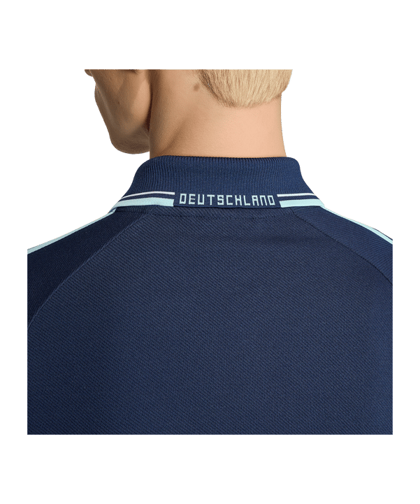 adidas DFB Deutschland Anthem Jacke Blau - blau