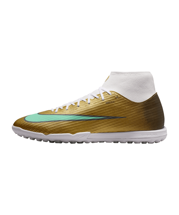 Nike Air Zoom Mercurial Superfly XI Academy TF Kylian Mbappe Gold C701 - oro
