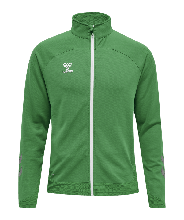 Hummel hmlLEAD Poly Trainingsjacke Grün F6235 - gruen