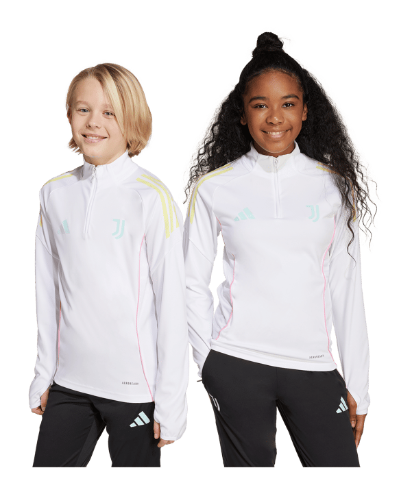 adidas Juventus Turin Competition Sweatshirt Kids Weiß - weiss