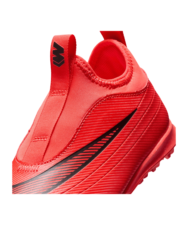 Nike Jr. Air Zoom Mercurial Vapor XVII Club Flex PS TF Break'Em Enfants Rouge C600 - rouge