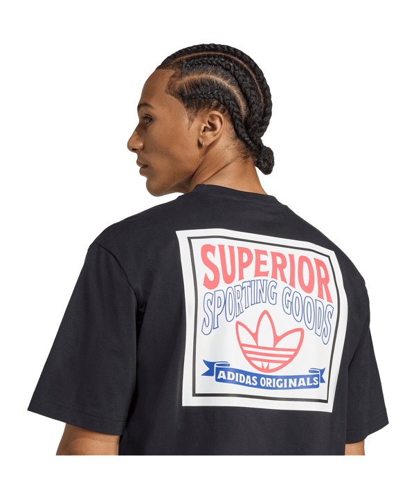 adidas Originals Wabash Loose Tee Black
