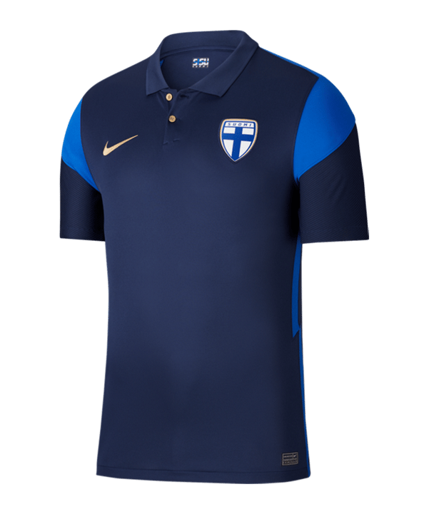 Nike Finnland Trikot Away EM 2020 Blau F410 - blau