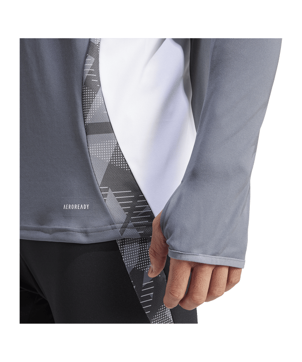 adidas Tiro 24 Competition Trainingstop Grau Weiss - grau