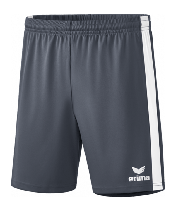 Erima Retro Star Short Grau Weiss - grau