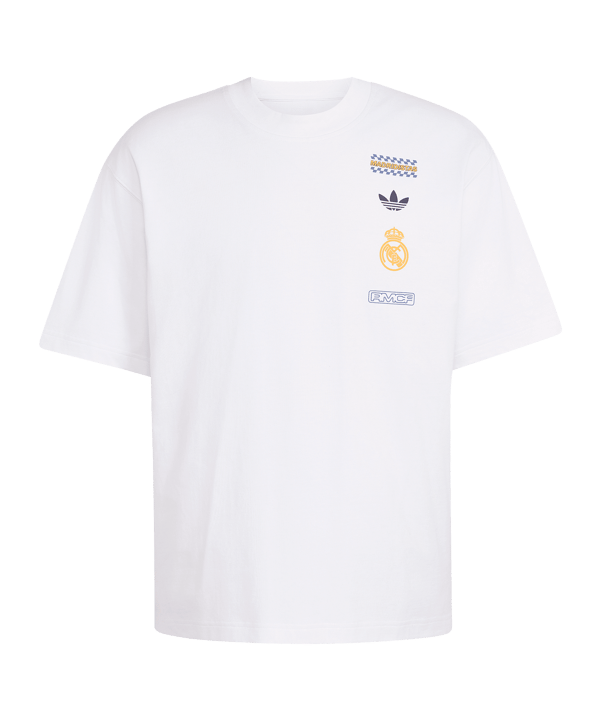 adidas Real Madrid LFSTLR T-shirt Bianco - bianco