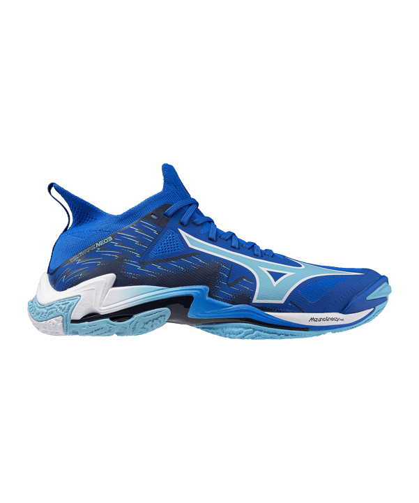 Mizuno WAVE LIGHTNING NEO 3 Schuh Blau F01 - blau
