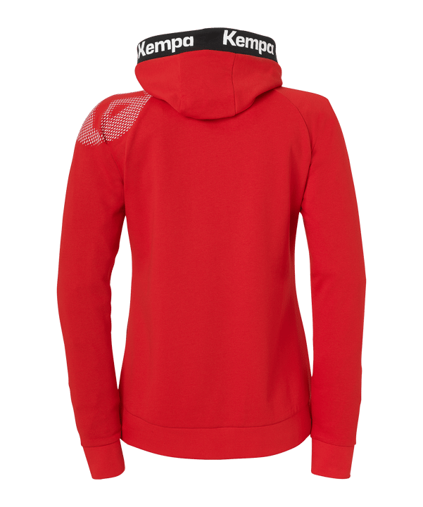 Kempa Veste à capuche Rouge C04 - rouge